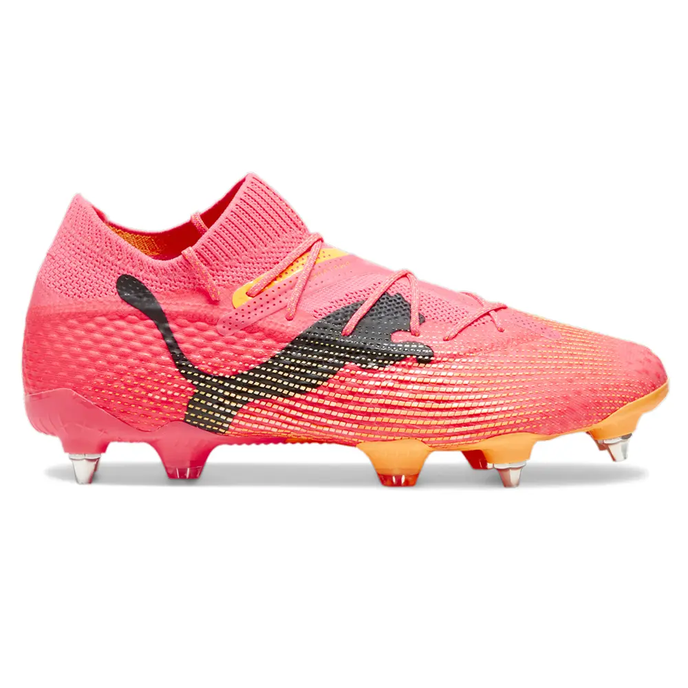 PUMA Mens Future 7 Ultimate Mxsg Soccer Cleats - Pink PUMA Mens Future 7 Ultimate Mxsg Soccer Cleats - Pink