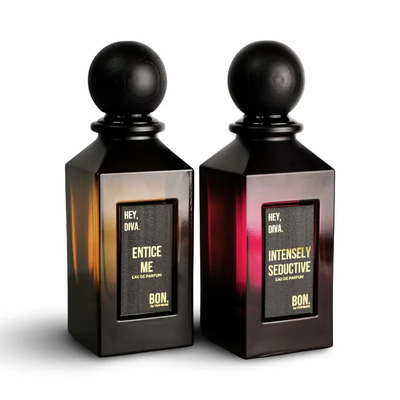 OUDWARE Entice Me + Intensely Seductive Eau De Parfum (EDP) Gift Set, 100ml/3.4oz Each, with Bergamot Accents, Ideal for Day-to-Night Wear, Mens & Love Gifts