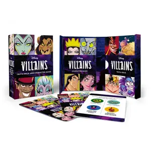 Disney Villains Trivia Deck and Character Guide by Christine Kopaczewski