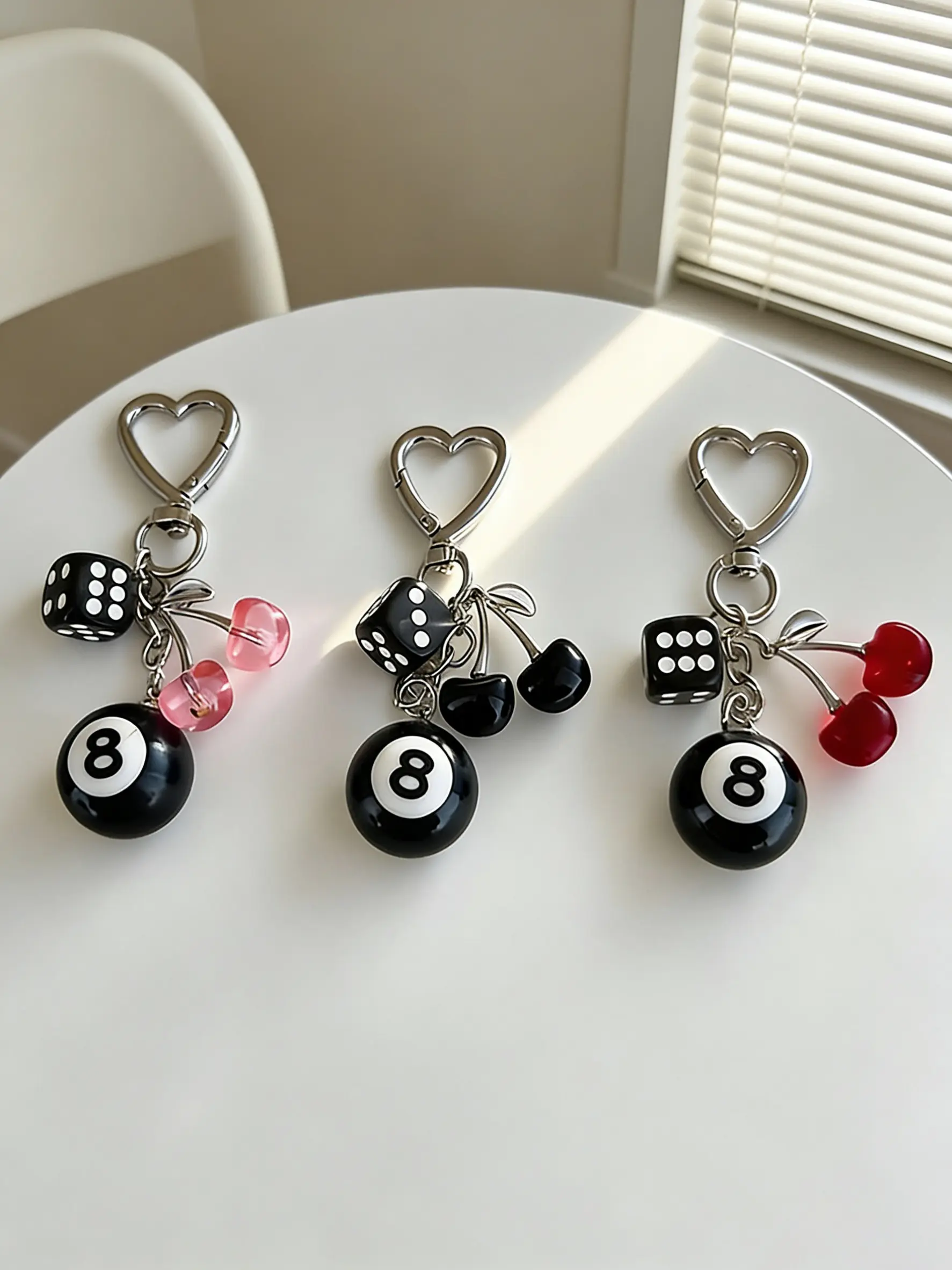Bag Charm, Purse Charm, Pendants Cherrye Multiple Colors Available 3d Realistic Hanging Ornament Stylish Versatile Bag Accessories Charms Fashion Bag Charms Gifts For Friends & Couples For Bags And Keys Bag Decoration Cute Bag Charms