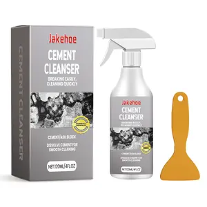 Jakehoe Cement Cleaner, Ceramic Tile Marble Exterior Surface Brightening Cement Cleaning Maintenance Polishing