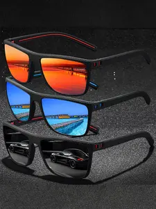 3pairs of the latest vintage, suitable for both men and women, available in multiple colors, UV400 protection, designer glasses, Polarized Shades, High Quality Sunglasses