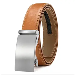 Mens Belt Leather Ratchet Belt - Customizable Fit, Effortless Style (35mm)
