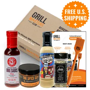 "Flavor Game Strong" BBQ Box - The Ultimate BBQ Experience™ by Grill Masters Club