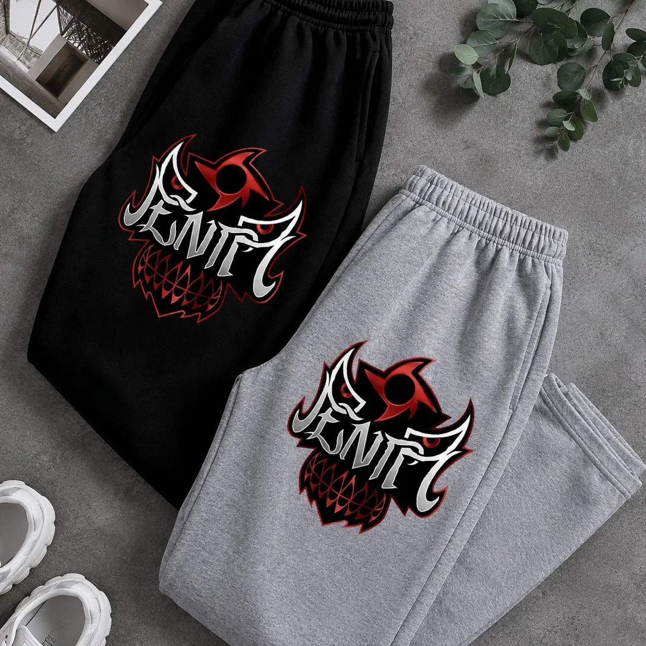 PENTA Zero Miedo Inspired Sweatpants, Wrestling Fan Graphic Joggers, Unisex Fleece Lounge Pants