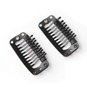 [Not For Sale] Invisible 9-Tooth Wig Clip - Secure Snap Hairgrip for Extensions, Berets & Hats Automatically Shipped with Order [Don't Order Separately]