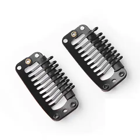 Invisible 9-Tooth Wig Clips - Anti-Slip Strong Hold Hair Snap Clips, Secure Snap Hairpieces Tools, Hair Extensions Wig Tools & Accessories for Hairstyling