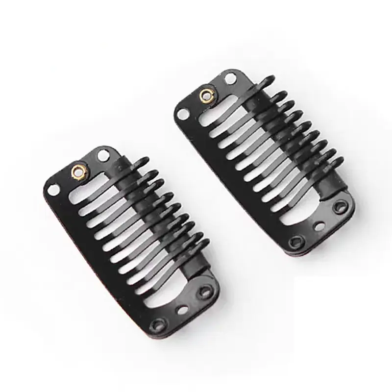 Invisible 9-Tooth Wig Clips - Anti-Slip Strong Hold Hair Snap Clips, Secure Snap Hairpieces Tools, Hair Extensions Wig Tools & Accessories for Hairstyling