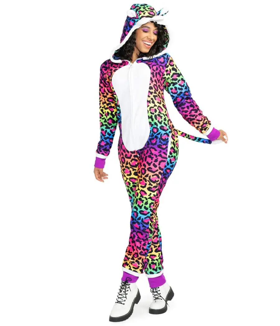 Women's 90's Leopard Costume Women's 90's Leopard Costume