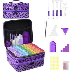 Painting Storage Box, 240 Slots Bead Storage Containers with Tools Kit for  Art Accessories Craft  Beads Organizer