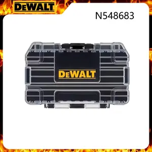 Industrial Grade Portable Parts Box Transparent Visible Classification Storage Hardware Tool Repair Kit, Dewalt N548683