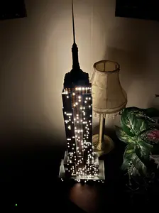 Empire State Building Light Up Model- 3D Printed (First Edition)