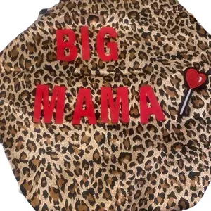 New Double Layer Satin Adjustable Bonnet with Tie Band for Sleeping Satin Lined Silk Skin Friendly Bonnets for Women Natural Curly Hair Ladies' Gift Haircare Heatless Leopard Print Design