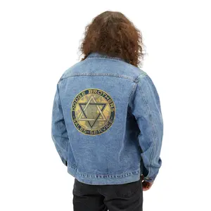 Dodge Brothers Sales and Service logo Denim Jacket | Vintage Petrol Patch