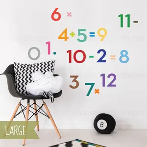 Numbers Wall Sticker