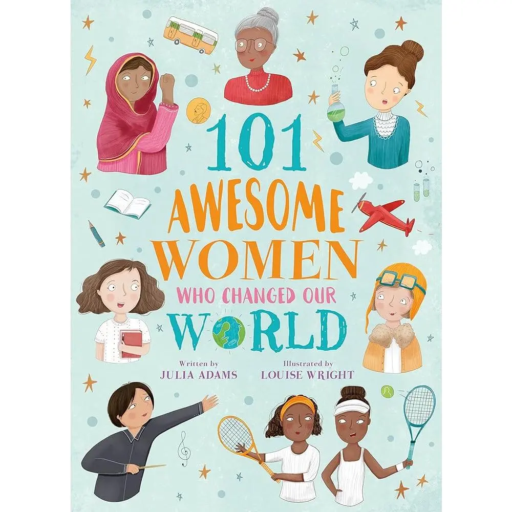 101 Influential Women Who Changed Our World - Inspirational Paperback Book Series, Humanities & Social Sciences, Career & Self-Help (Featuring Simone Biles, Anne Frank, Maya Angelou)
