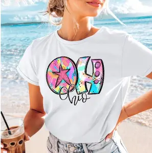 Ohio Neon Splash DTF Transfers - THIS IS NOT A SHIRT