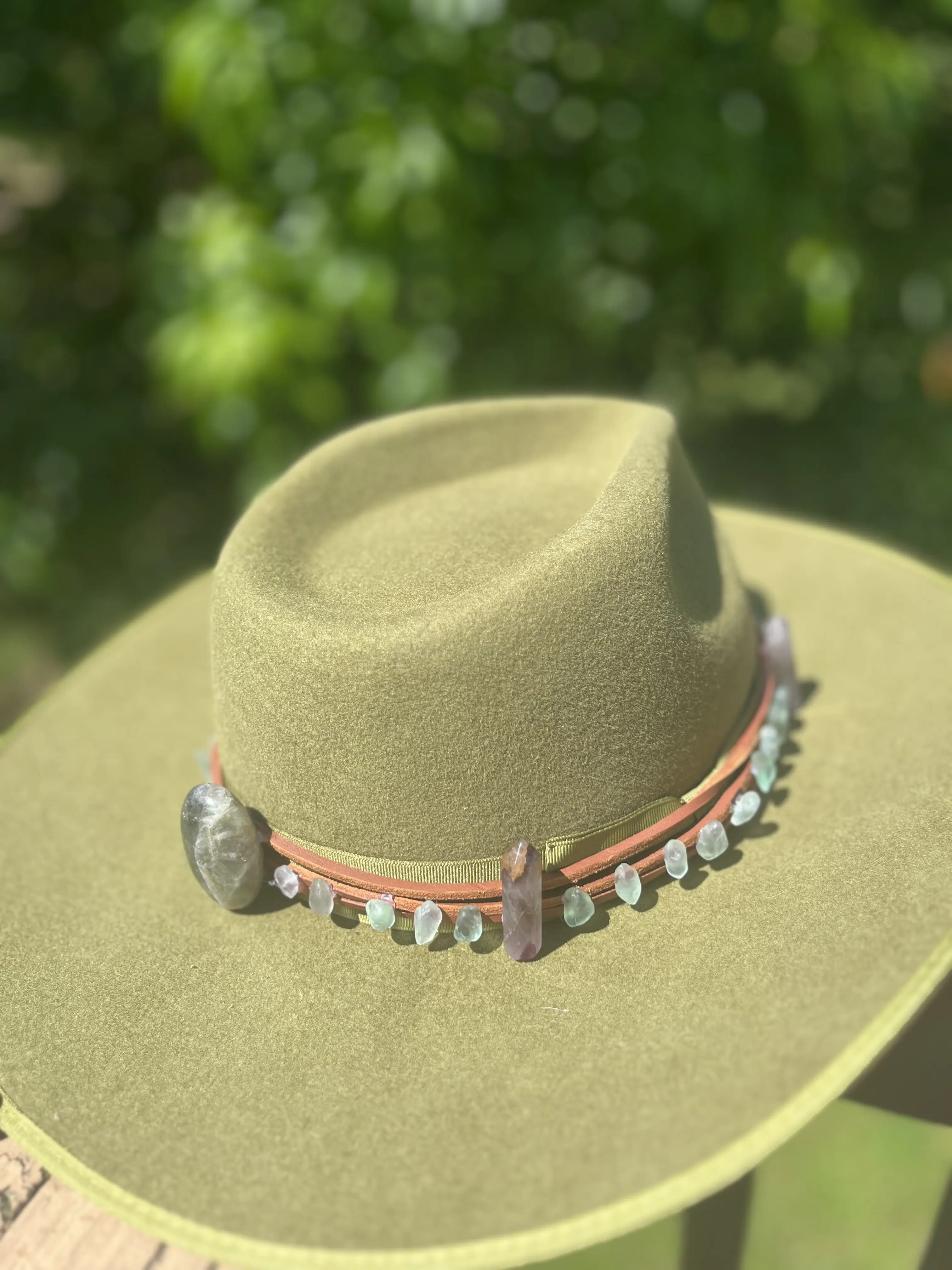 Crystal Magic Hats, Custom Made, Wool, Authentic Hats, Unique and Original Design
