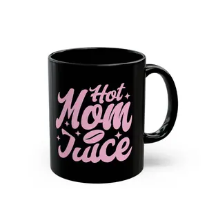 Mug for Mom, Mama Mug, Hot Mom Juice Mug, Funny Gift, Parenting Tough Mug, Mug for Women Ceramic Coffee Drinkware Glossy 11Oz Cup