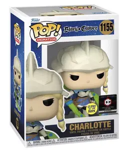 Funko Black Clover Charlotte (Charla) 1155 Animation Figurine - Numbered Set, Iconic Look, Chalice-Inspired Design, Collectible Display Piece