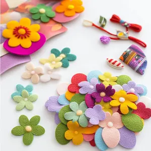 12" x 12" Felt Fabric Sheets for Crafts, Squares Felt Fabric Sheets, 1mm Thick, Non-Woven Felt Paper for DIY Sewing Craft, 2pcs (Pink)