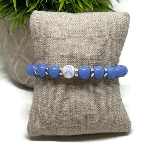 Limited Edition Esophageal Cancer Awareness Unisex Mens and Womens Stretchy Bracelet