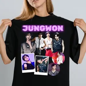 Enhypen JUNGWON Tshirt  Graphic TShirt  Kpop Apparel  Kpop Gift Ideas  Graphic Tee