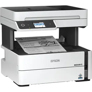 Epson WorkForce ST-M3000 Monochrome Multifunction Supertank Printer with Wireless Connectivity