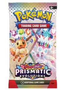 Scarlet and Violet Prismatic Evolutions Booster Packs Pokémon