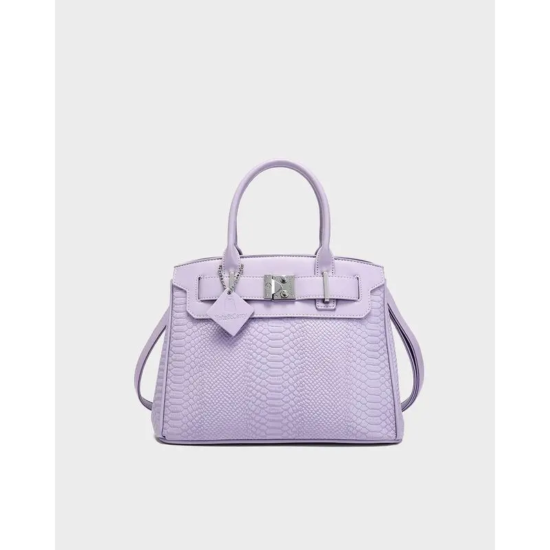 Signature Luxury Prosper Tote In Lavender