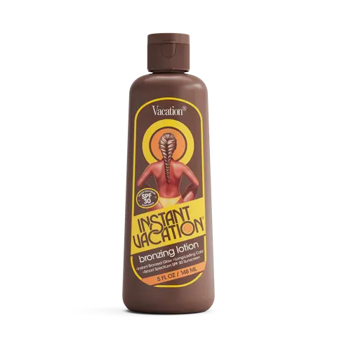 Instant Vacation Sunscreen SPF 30 | 5 Fluid Ounces. Bronzing Sunscreen, Buildable Color, Lightweight, Broad Spectrum, Evens Skin Tone, Vegan