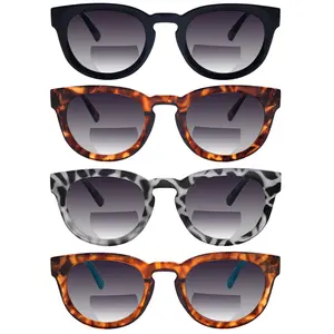 4 Pack Bifocal Reading Sunglasse Fashion Sun Readers UV400 Protection for Women