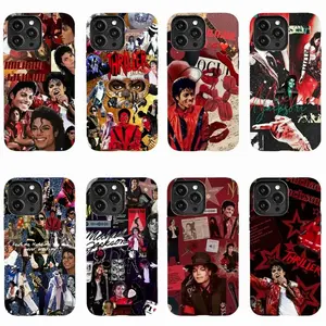 Michael Jackson Inspired Crystal Clear Tough Phone Case – Iconic Glove Design, Shockproof Protective Cover for iPhone 11–17 Pro Max/Plus & Samsung Galaxy S23–S25 Series