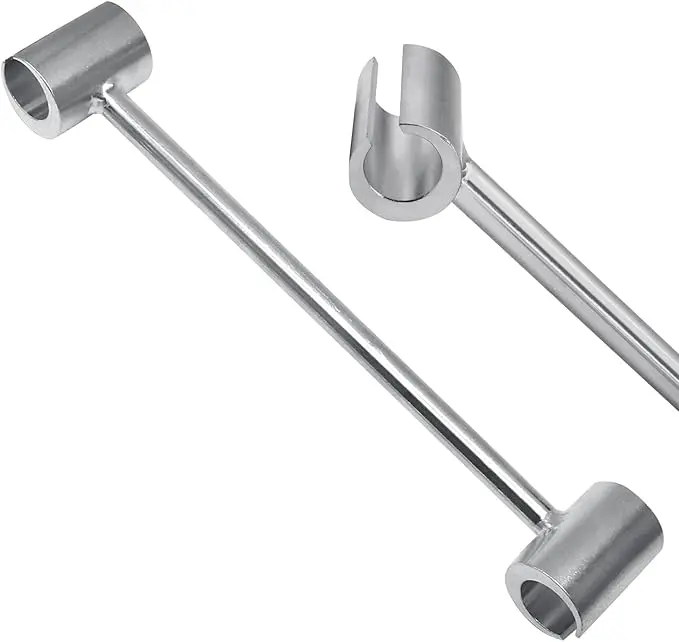 Double-Ended Heavy-Duty Metal Wrench Tool - Adjusts Hinge Gaps Effortlessly, Enhances Door and Window Installation, Works with Flag-Shaped Butt Hinges