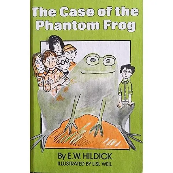USED Book - The Case of the Phantom Frog (McGurk Mystery) by E. W. Hildick (Hardcover) - english