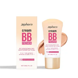 Zephoco Natural Glow Concealer BB Cream - Lightweight Hydrating, SPF | Flawless Buildable Coverage For Sensitive Skin