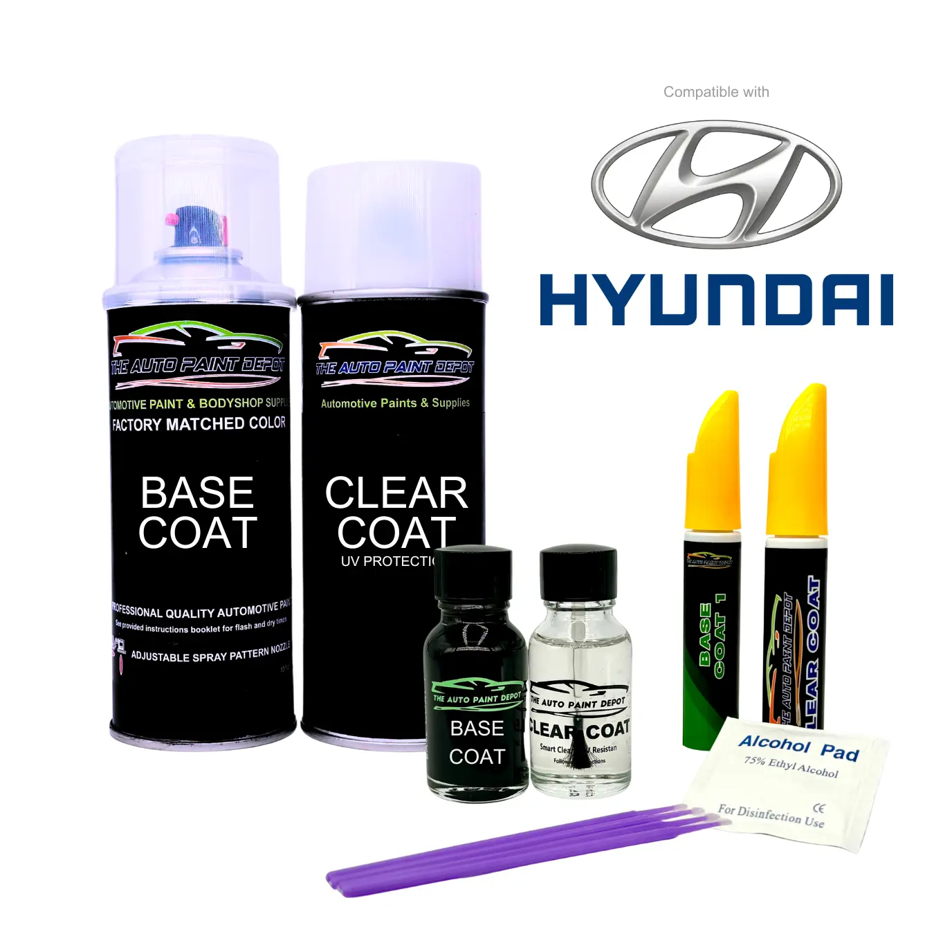 The Auto Paint Depot Touch Up Paint For Hyundai, Aerosol, Half Ounce, Paint-Pen detailing  products