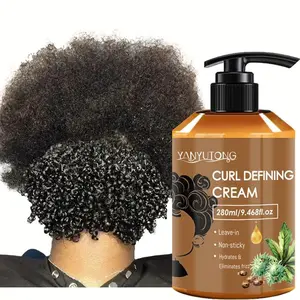 280ml Curl Cream | Combines moisturizing care with lightweight styling to help improve dryness and frizz, enhance curl definition, and leave hair soft, smooth, and naturally bouncy, suitable for daily care and styling, Curly Hair Product