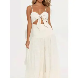 Montego Bay Cream Jumpsuit