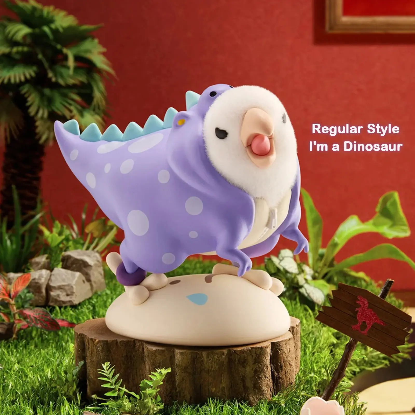 Love Bird Taroball "Birdie's Thoughts" Series Collectible Blind Box, Unisex Regular 1 Pc ABS PVC Toy Figure, 1 Secret Design