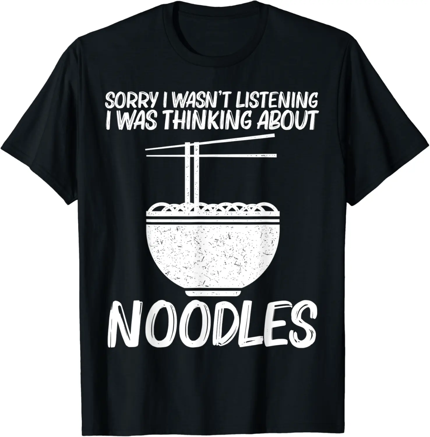Cool Noodles Design For Men Women Food Dish Cuisine Lovers T-Shirt - Viqarfaroo Shop 75B0BFJH5VQL