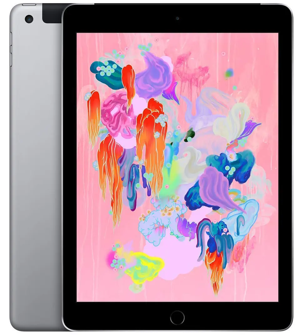 Refurbished Apple iPad 6 (2018) 9.7" 32GB Space Gray (WiFi + Cellular) - Excellent