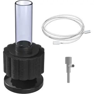 Aquarium Sponge Filter, Mini Sponge Filter Kit with Airline Tubing and Control Valve for Small Fish Tank up to 3 Gallon