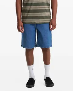 Volcom Billow 22" Bold Blue Denim Shorts