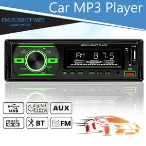 Universal 1 DIN Stereo FM Wireless MP3 Audio Player Cellphone Handfree Digital USB/SD with in Dash Aux Input