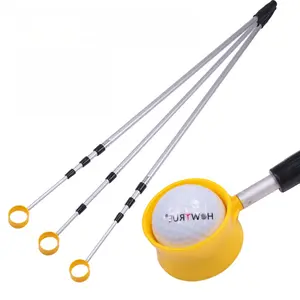 2026 New Model Convenient and Durable High-Quality Ball Retriever, 3-6 Section A-Head Aluminum Tube Ball Retriever, Handheld Ball Retriever Rod, Court Supplies golf