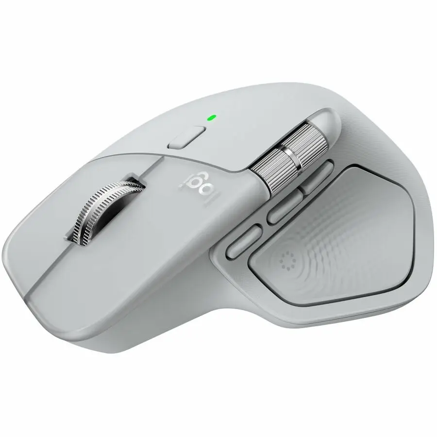 Logitech MX Master 4 Ergonomic Wireless Mouse Pale Gray 910-007559