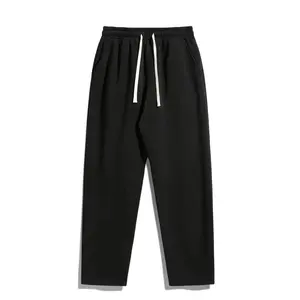 Men’s basic casual sweatpants with a drawstring waist and a loose fit, suitable for sports and running. Gym Sweatwear