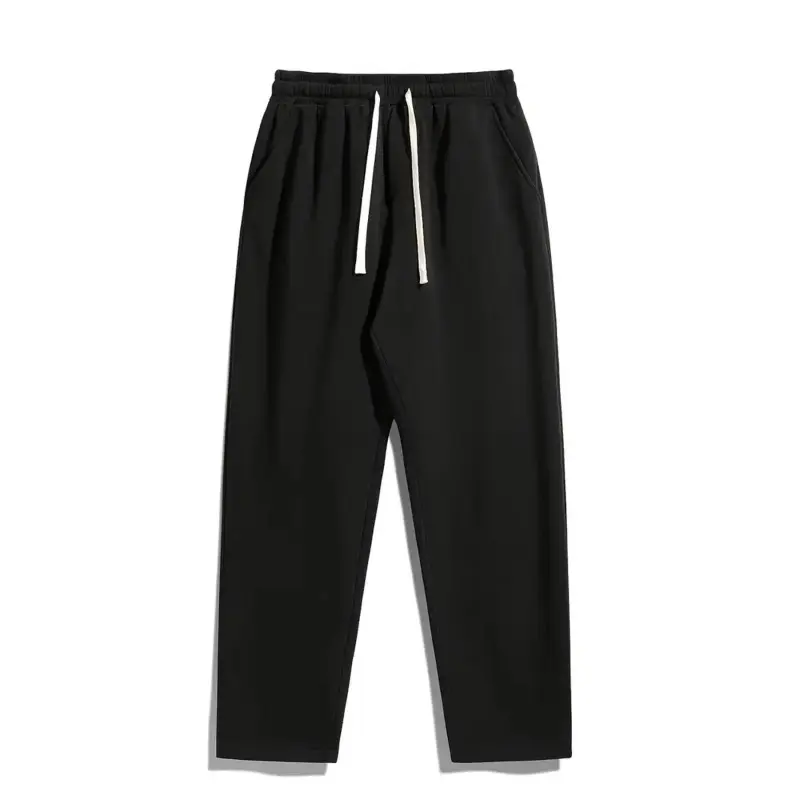 Men’s basic casual sweatpants with a drawstring waist and a loose fit, suitable for sports and running. Gym Sweatwear