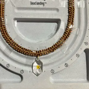 Handmade thread necklace